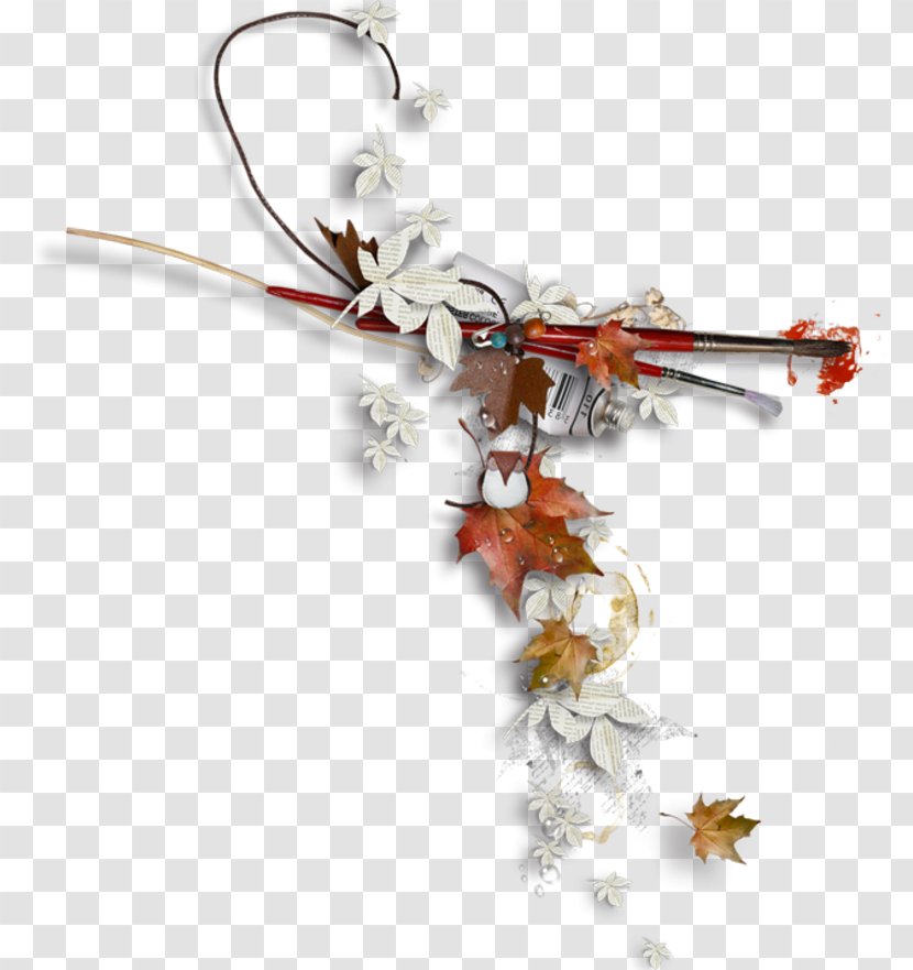 Autumn Deciduous - Body Jewelry Transparent PNG