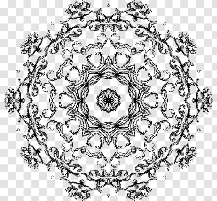 Art - Royaltyfree - Mandala Design Transparent PNG