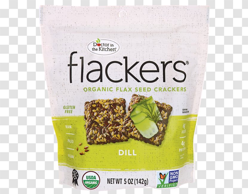 Cracker Flax Basil Linseed Oil Food - Breakfast Cereal - Seed Transparent PNG