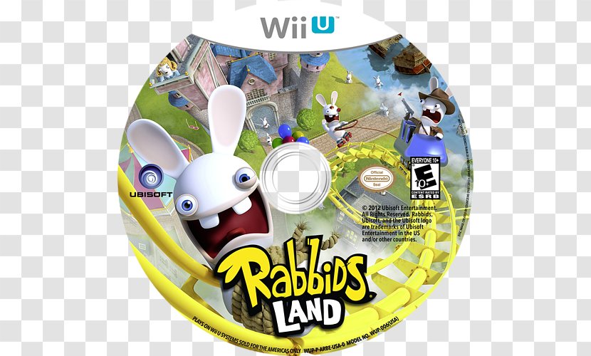 Rayman Raving Rabbids Land Go Home Rabbids: Travel In Time Wii - Video Game Consoles - U Disk Transparent PNG