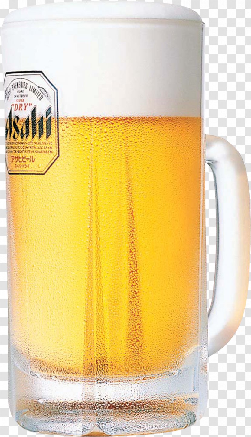 Asahi Super Dry Breweries Beer Stein Happoshu - Drinkware Transparent PNG