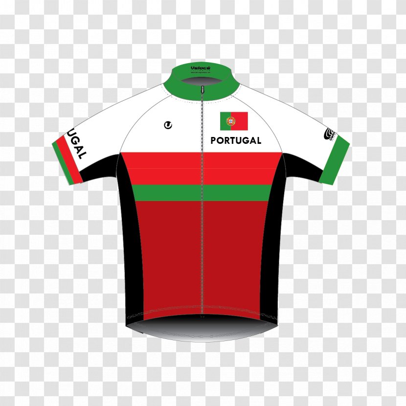 Jersey T-shirt Sleeve Velocé Speedwear - Green - Portugal Transparent PNG