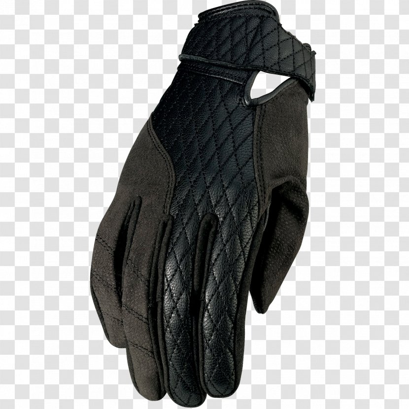 Glove Leather Jacket Cuff Motorcycle - Lacrosse Transparent PNG