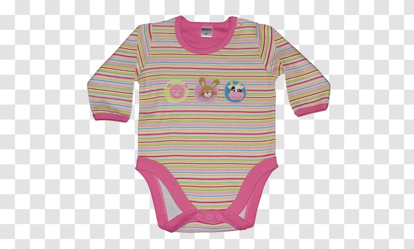 Sleeve T-shirt Baby & Toddler One-Pieces Pink M Transparent PNG