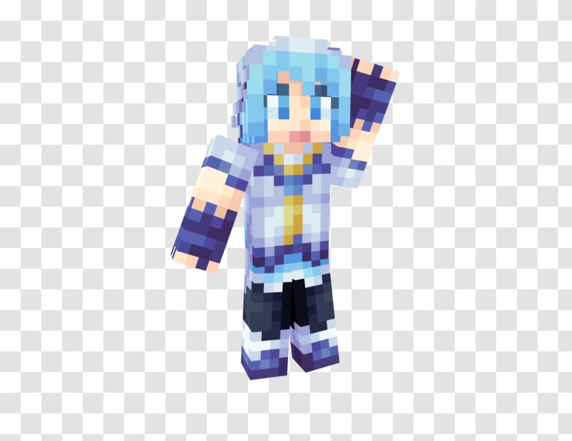 Minecraft Snowcat Skin Hatsune Miku Transparent PNG