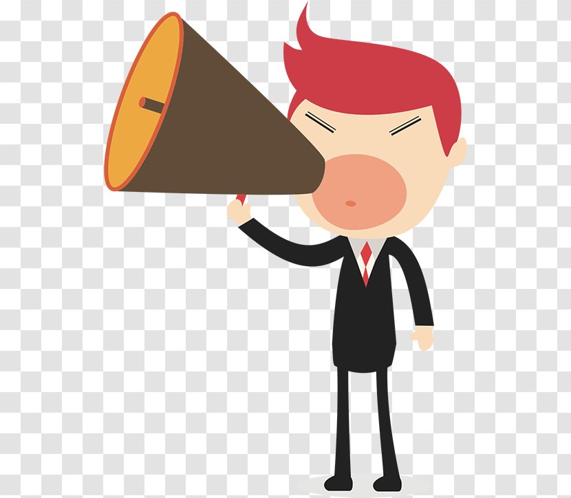 Screaming Megaphone Clip Art - Smile Transparent PNG