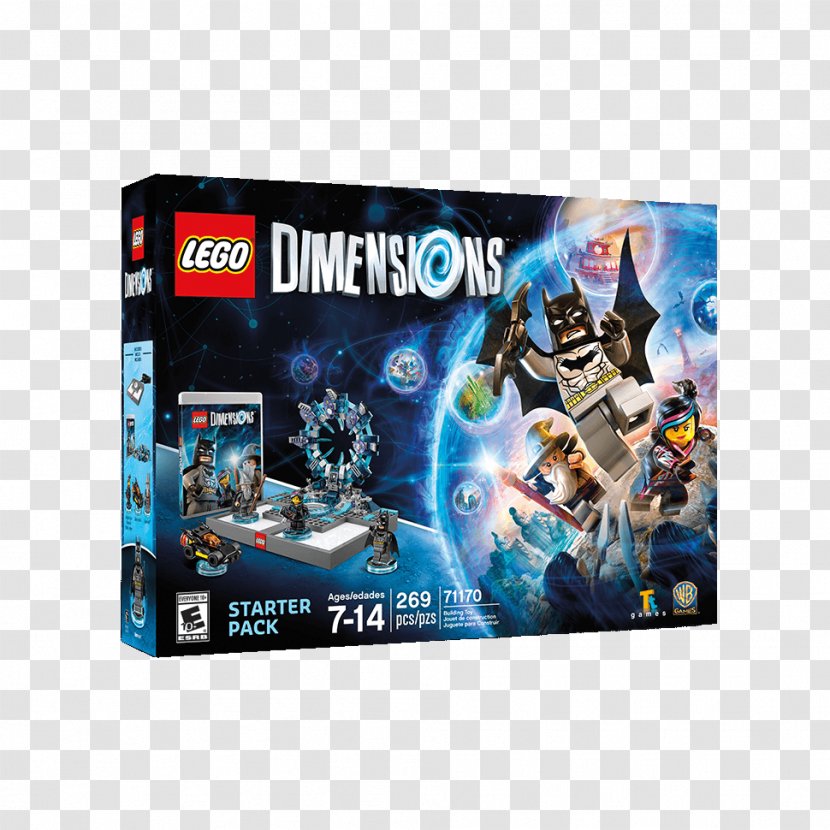 Lego Dimensions PlayStation 3 The Movie Videogame Video Games - 71210 Dc Cyborg Fun Pack - City Undercover Karte Transparent PNG