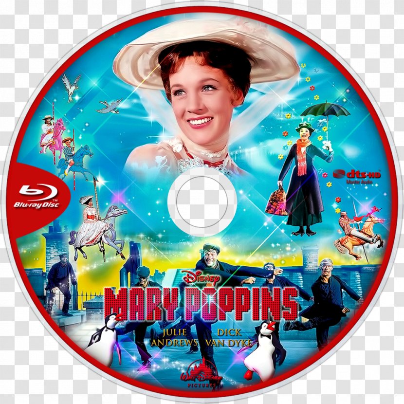 Mary Poppins DVD STXE6FIN GR EUR English - Dvd Transparent PNG