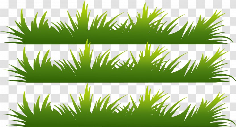 Green - Plant - Little Grass Hand Painted Elements Transparent PNG