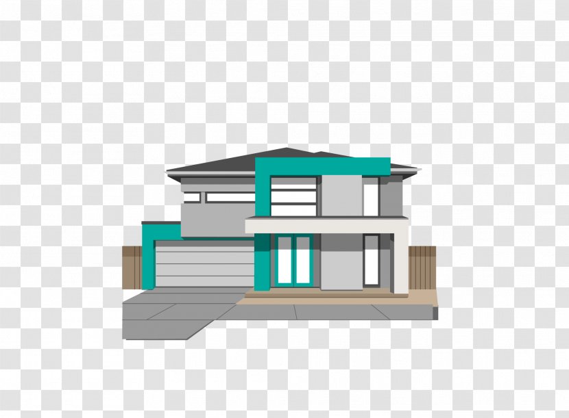 Architecture Facade Property - House - Line Transparent PNG
