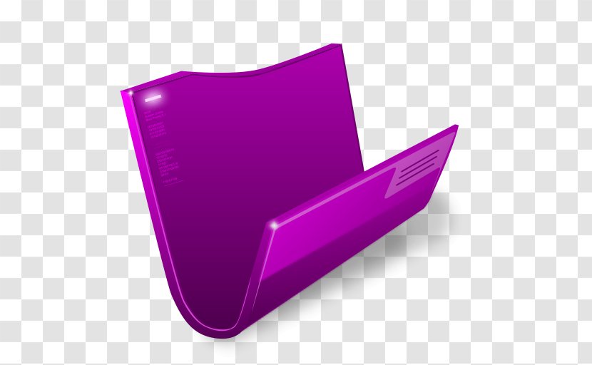 Directory Clip Art - Purple Innovation - File Folders Transparent PNG