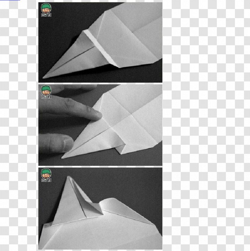 Origami Paper Plane Airplane Fighter Aircraft Transparent PNG