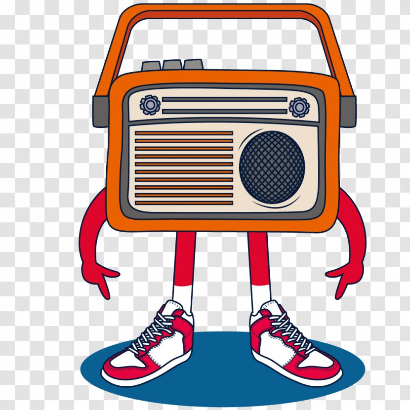 T-shirt Radio Broadcasting Illustration - Illustrations Transparent PNG