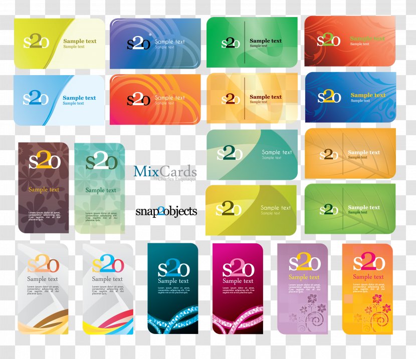 Business Cards Paper Card Design - Material Transparent PNG
