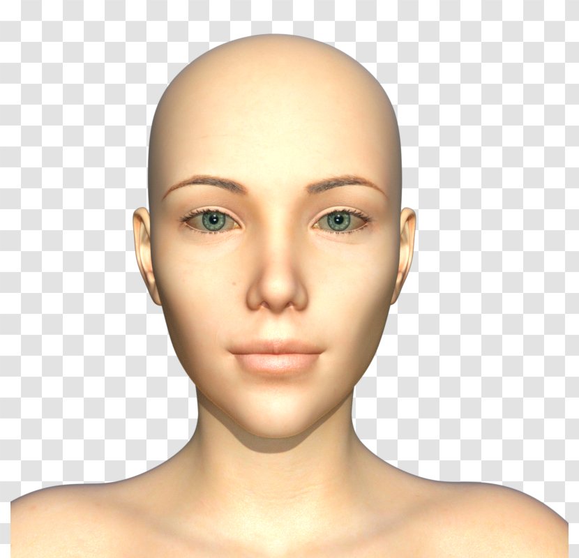 Eyebrow Morphing Face DAS Productions Inc - Neck Transparent PNG