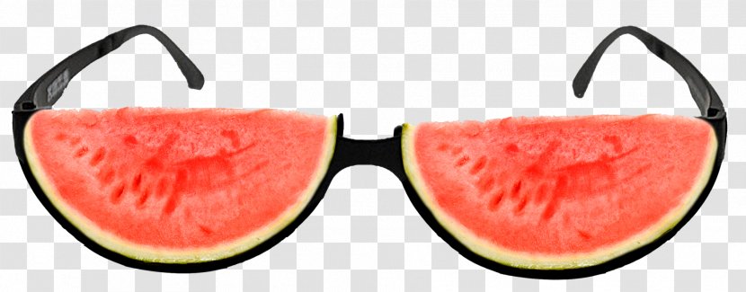 Watermelon Glasses Summer - Food - Summer, Do Not Pick Decorative Material Transparent PNG