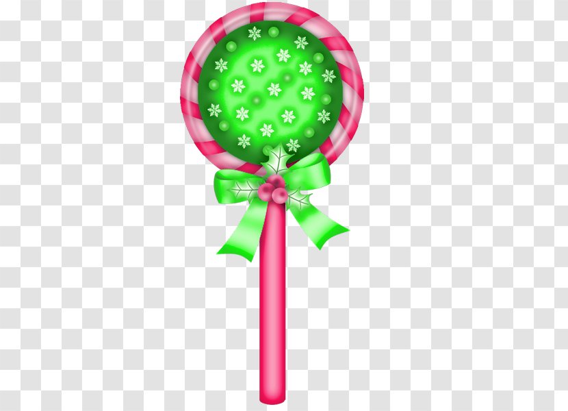 Lollipop Pink Green Transparent PNG