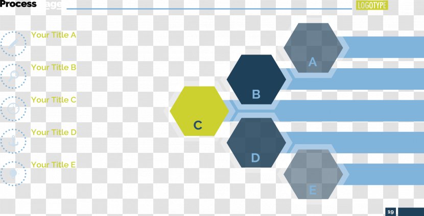Hexagon Geometry Directory - Organization - Creative Hexagonal Ppt Transparent PNG