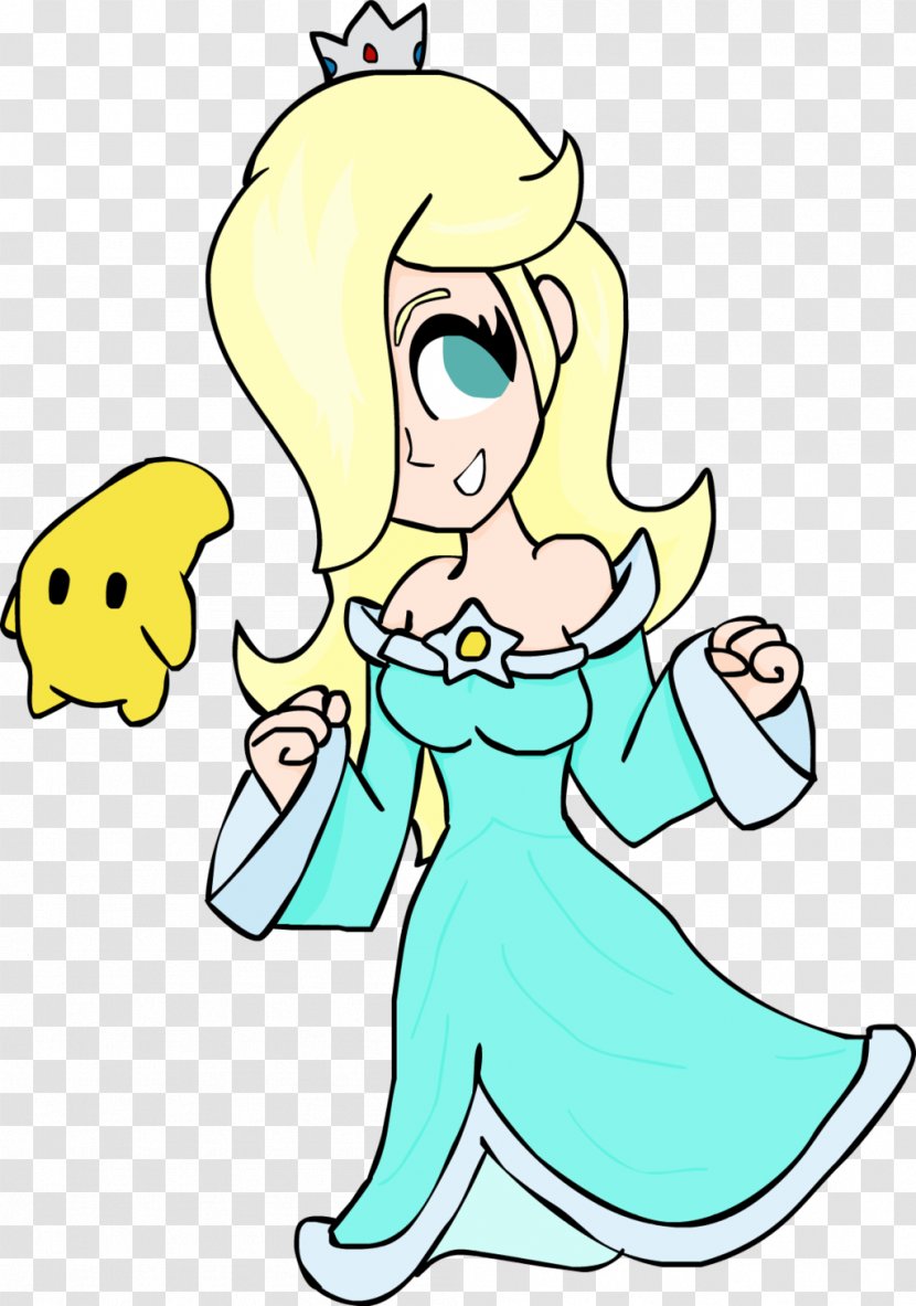 Rosalina Super Mario Galaxy DeviantArt Nintendo - Heart Transparent PNG