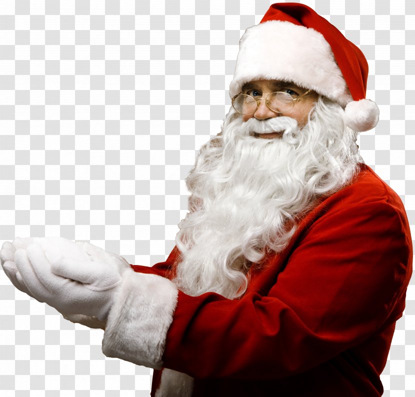 Santa Claus A Christmas Story Reindeer Call From - Facial Hair Transparent PNG