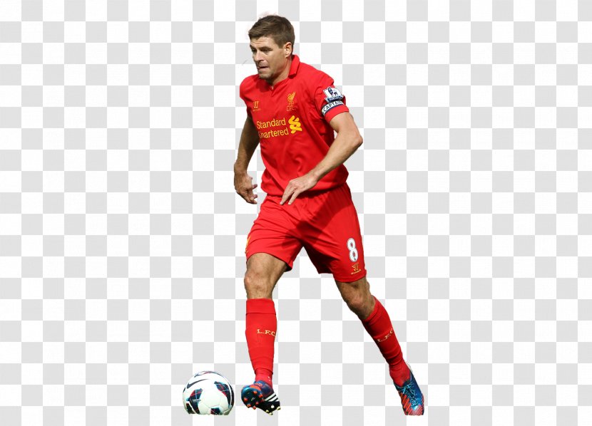 Jersey Team Sport Liverpool F.C. Football Premier League - Pallone - Steven Gerrard Transparent PNG