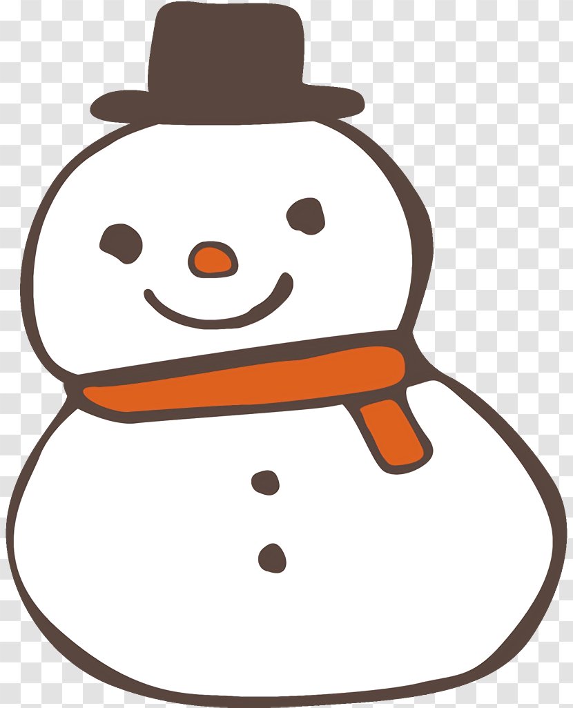 Snowman - Nose - Smile Transparent PNG