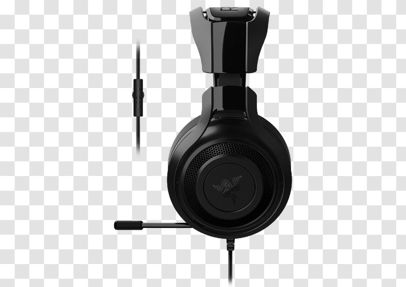 7.1 Surround Sound Headphones Headset Razer Man O'War ManO'War - Electronic Device Transparent PNG