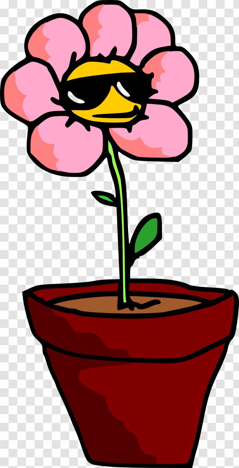 Flowerpot Light Clip Art - Artwork Transparent PNG