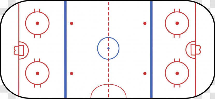 National Hockey League Field Ice Sledge Rink - Symmetry Transparent PNG