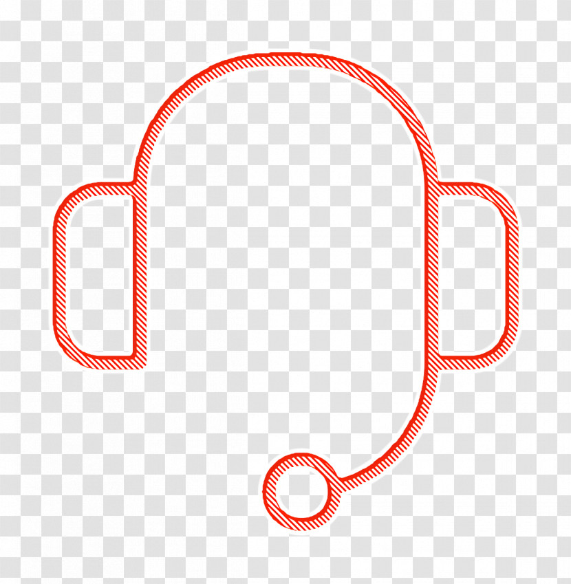 Linear Game Design Elements Icon Headset Icon Transparent PNG