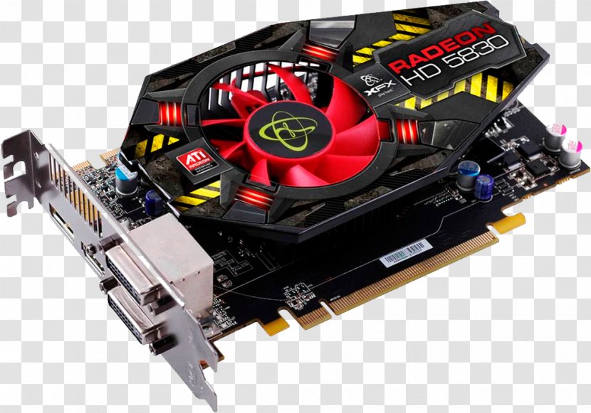 Graphics Cards & Video Adapters ATI Radeon HD 5830 Technologies XFX - Gddr5 Sdram - Hd 4000 Series Transparent PNG