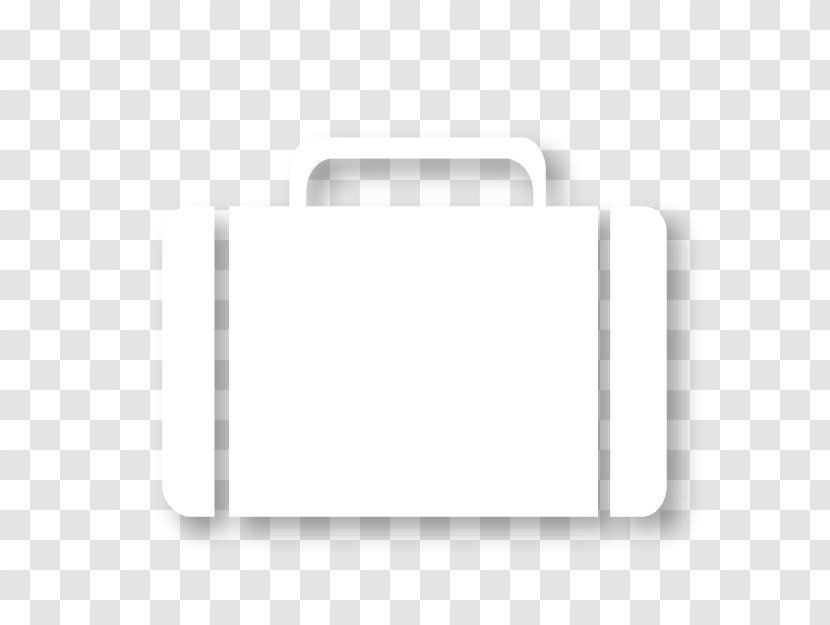 Rectangle - White - Postage Meter Transparent PNG