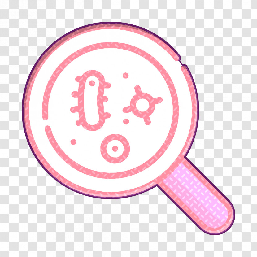 Disease Icon Nerd Icon Germs Icon Transparent PNG