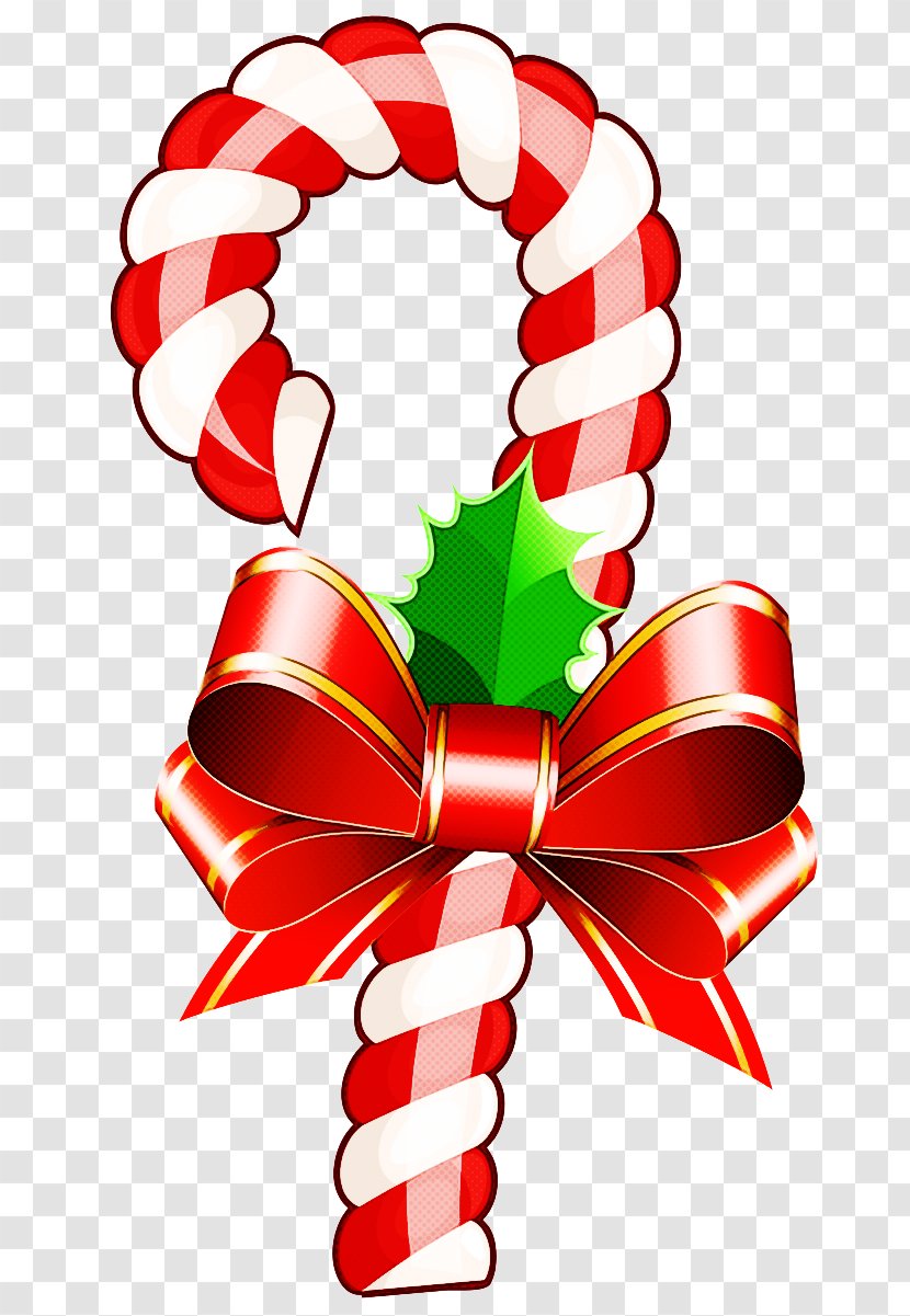 Candy Cane - Christmas - Holiday Polkagris Transparent PNG