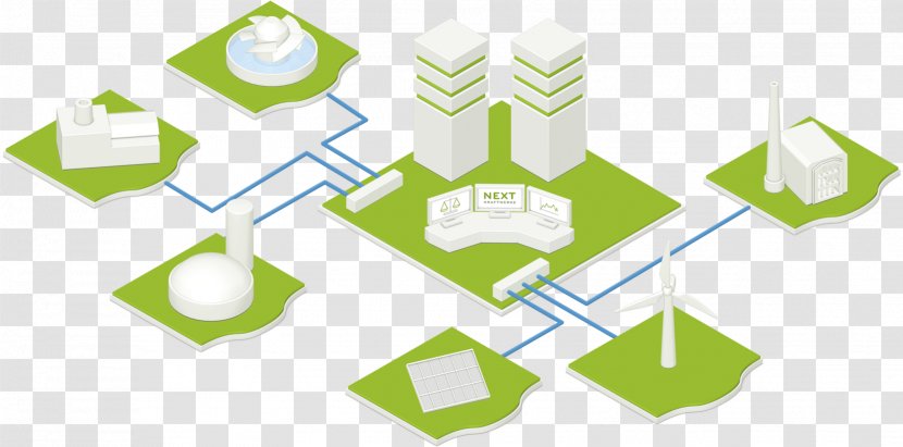 Virtual Power Plant Station Renewable Energy Electricity Market - Plants Transparent PNG