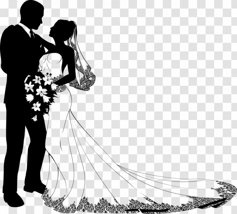 Wedding Invitation Bridegroom Clip Art - First Dance - Just Married Transparent PNG