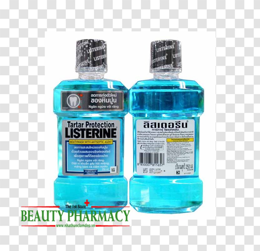 Mouthwash Listerine Dentistry Tooth - Mouth - PROTECTIVE EQUIPMENT Transparent PNG