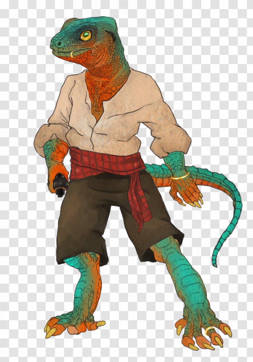 Reptile Illustration Costume Legendary Creature - The Lizard King Transparent PNG
