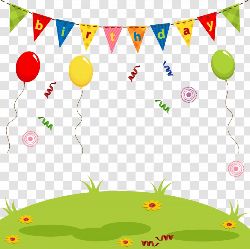 Birthday Cuteness Drawing Illustration - Stock Photography - Happy Decorative Background Vector Transparent PNG