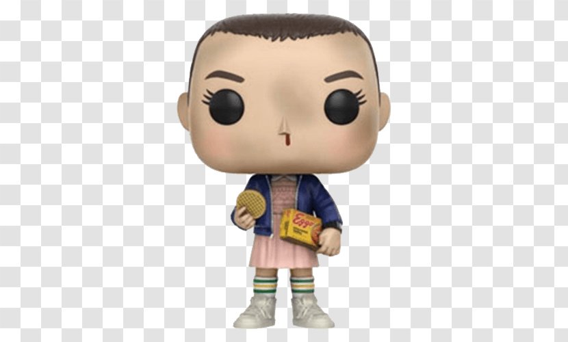 Actionfigur Stranger Things Funko Pop Eggo Eleven Television Toy With Eggoschase - Stuffed Transparent PNG