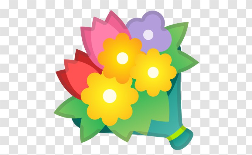 Emojipedia Flower Bouquet Noto Fonts - Cartoon Transparent PNG