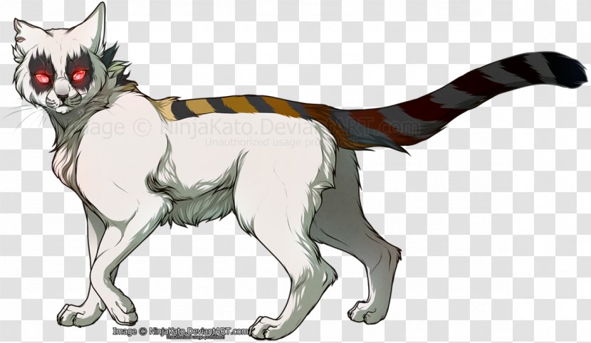 Cat Warriors Snake Honeyfern Tail - Carnivoran Transparent PNG