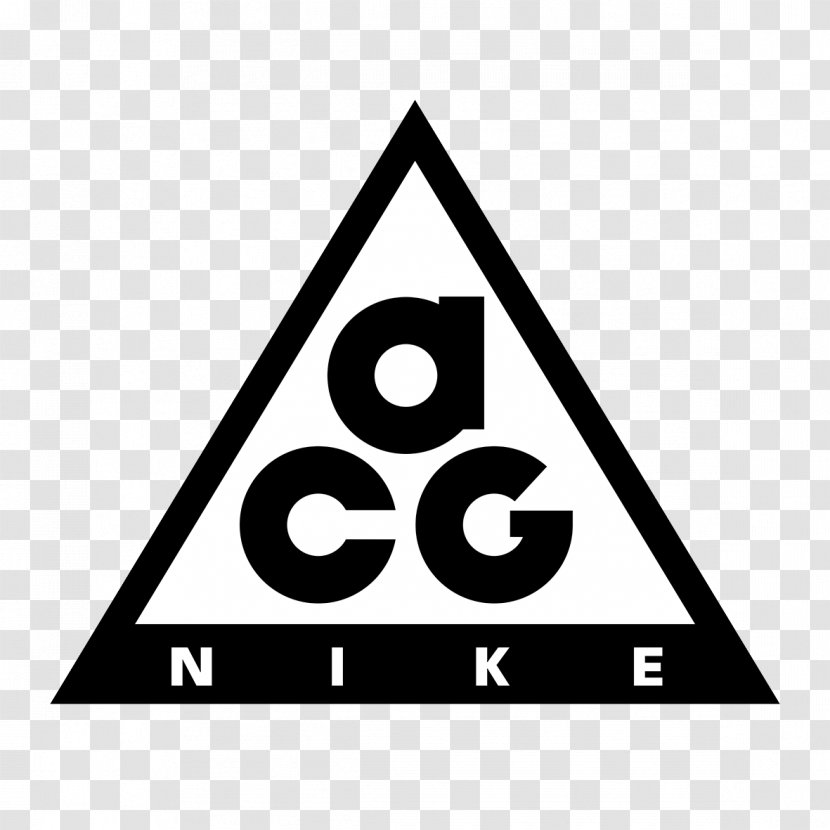 Nike Air Max ACG Swoosh Logo - Triangle Transparent PNG