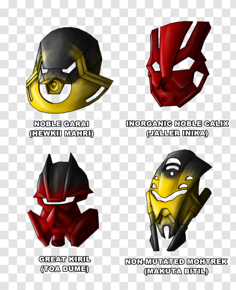 Kanohi Bionicle Bicycle Helmets Mask - Makuta Transparent PNG