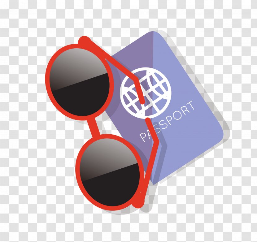 Goggles Sunglasses Passport - Brand - Vector Material Transparent PNG