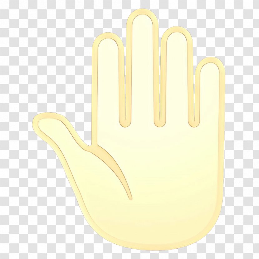Yellow Background - Finger - Gesture Logo Transparent PNG