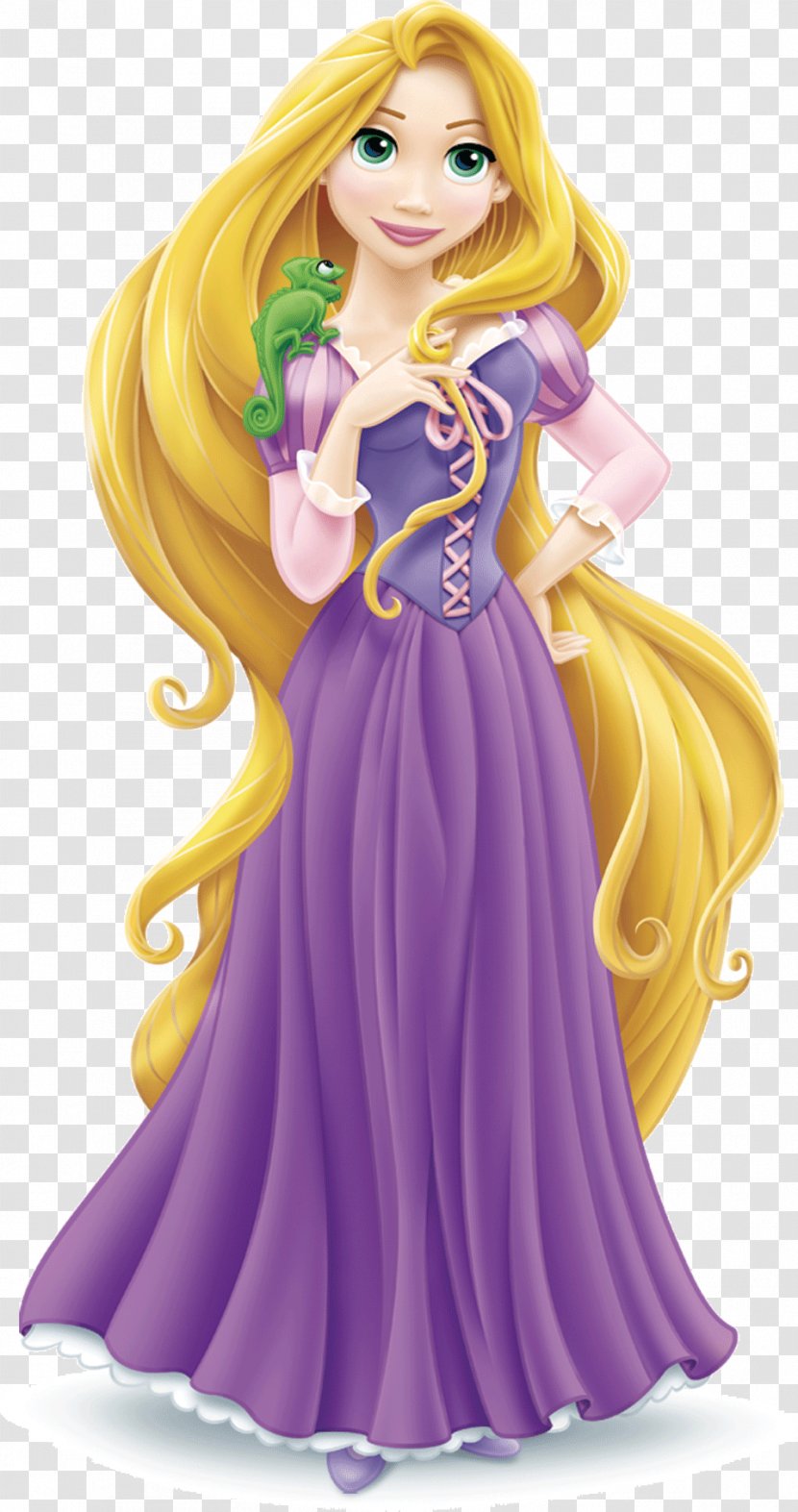 Rapunzel Belle Tangled Ariel Princess Jasmine - Watercolor - Yellow Beautiful Transparent PNG