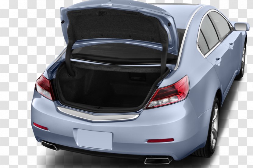 Mid-size Car 2013 Acura TL Luxury Vehicle - Full Size - Trunk Transparent PNG