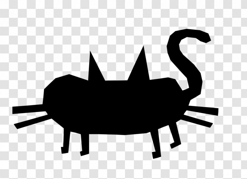 Cat Silhouette - Visual Arts - Logo Cartoon Transparent PNG
