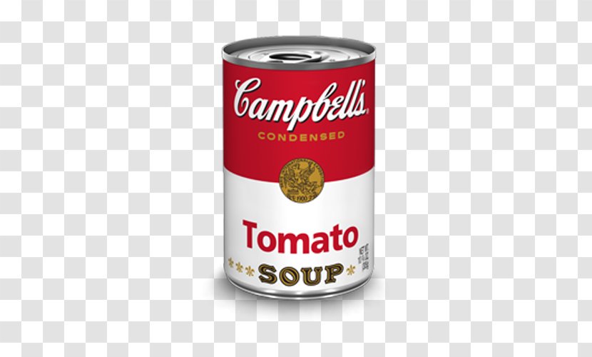 Campbell's Condensed Tomato Soup Cans Chicken Noodle - Vegetable Transparent PNG